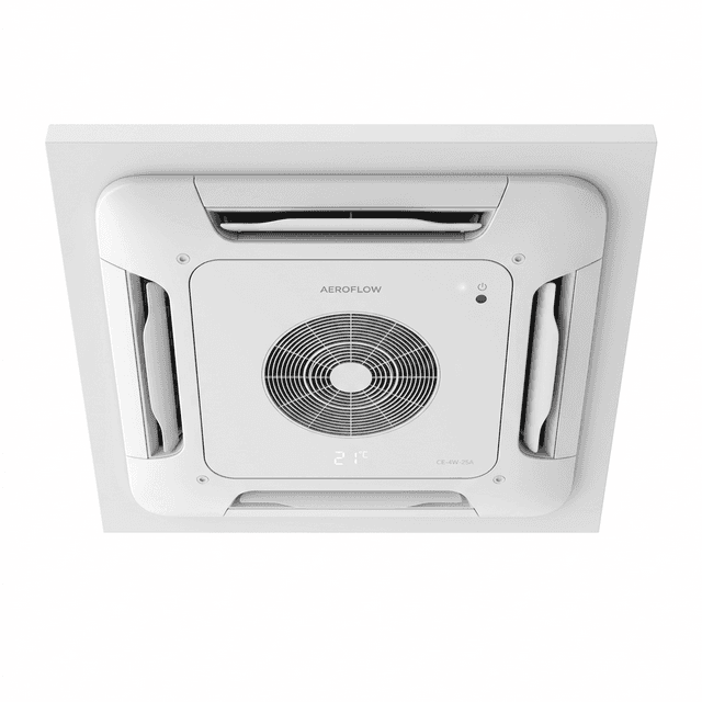 천장형 시스템 에어컨 청소